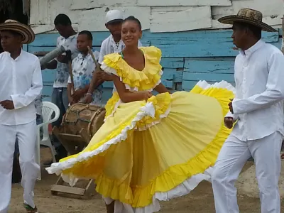 Traditional Afro-Colombian dance