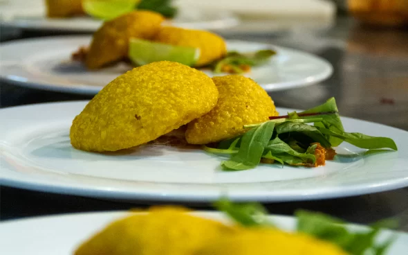 Bogotá food tour empanadas