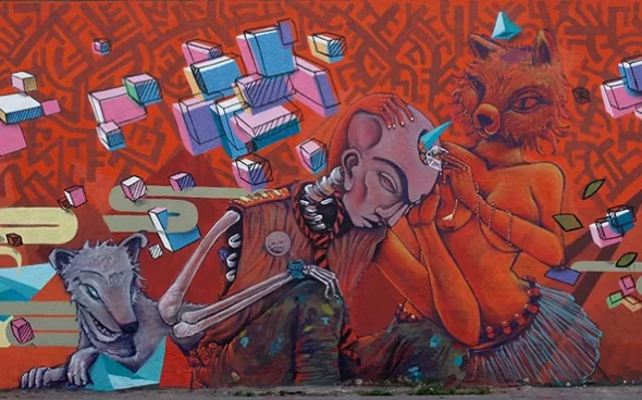 Bogota graffiti tour