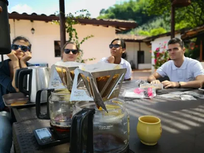 Cata de café