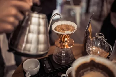 Preparación de café