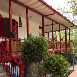 Coffee farm in Salento Colombia