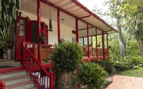 Coffee farm in Salento Colombia