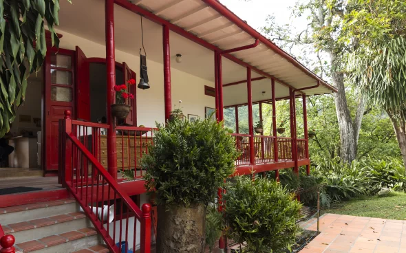 Coffee farm in Salento Colombia