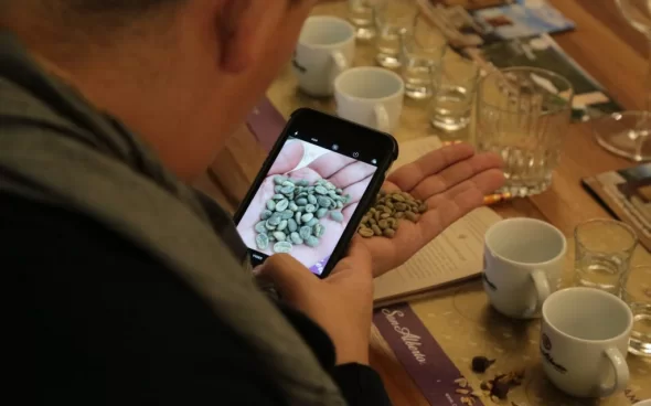 Bogota coffee cupping tour