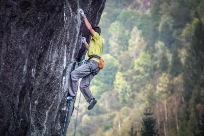Escalador de roca