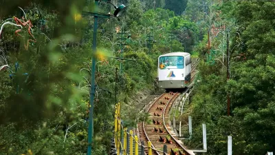 Subida a Monserrate en Funicular