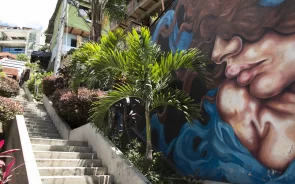 Graffiti en comuna 13
