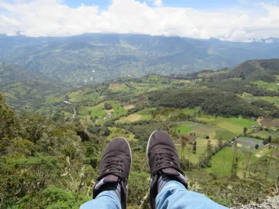 Panorámica desde La Chorrera