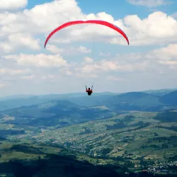 Parapente en Sopó cerca a Bogotá