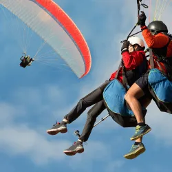 Parapente en Sopó cerca a Bogotá