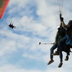 Parapente en Sopó cerca a Bogotá