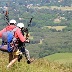 Parapente en Sopó cerca a Bogotá