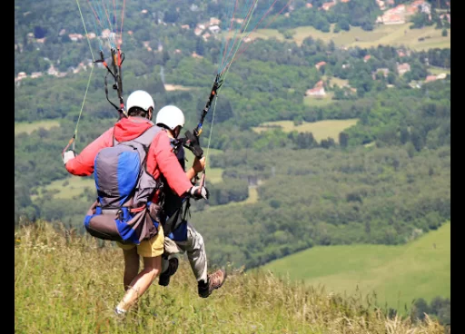 Parapente en Sopó cerca a Bogotá