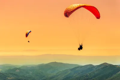 Vista de Sopó desde parapente