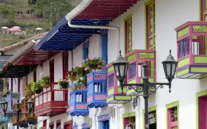 Pueblo Salento en el eje cafetero