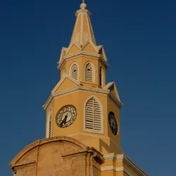 Torre del reloj de Cartagena Colombia