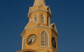 Torre del reloj de Cartagena Colombia