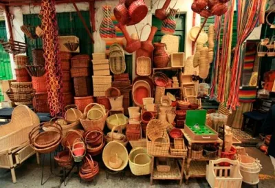 Baskets and handicrafts