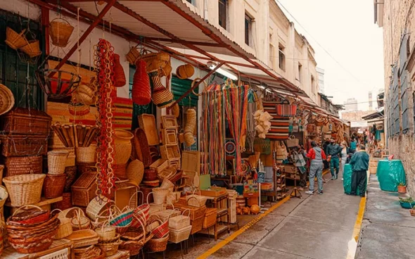 Artesanías colombianas en Bogotá
