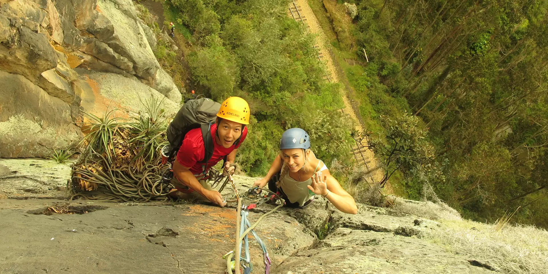 Suesca rock climbing
