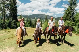 Cabalgata en Tabio cerca a Bogotá
