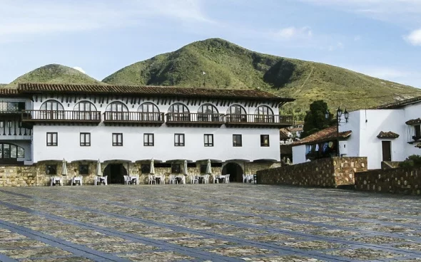 Centro del Pueblo de Guatavita