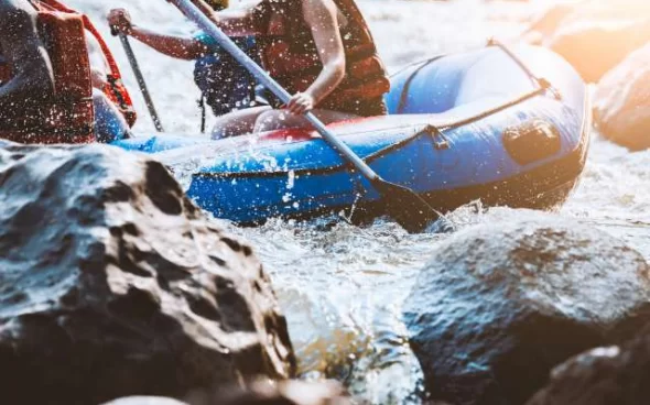 Tour de rafting en Tobia