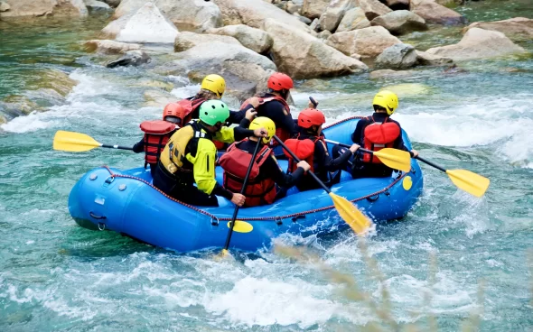 Tour de rafting en Tobia