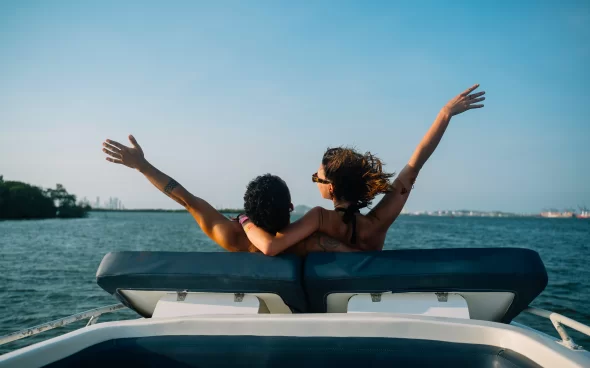 Tour en bote por Cartagena Colombia