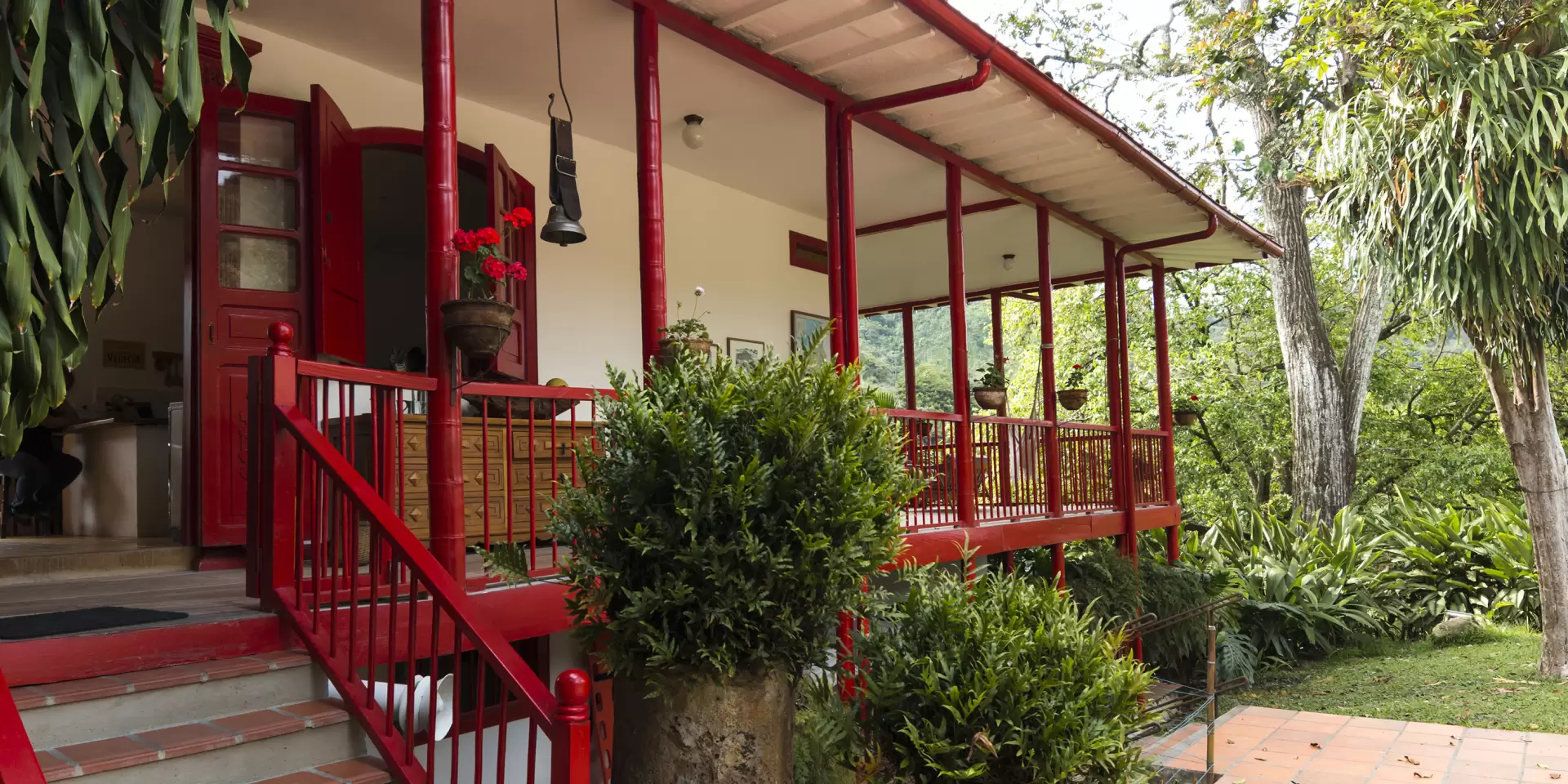 Hacienda cafetera en Pereira Colombia