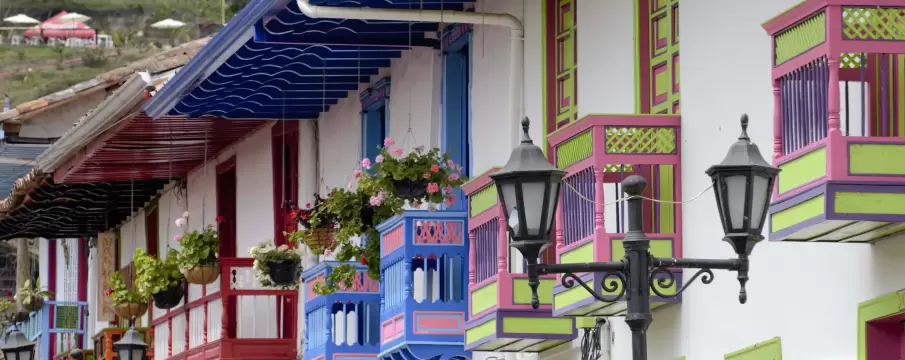 Salento pueblo cafetero colombiano