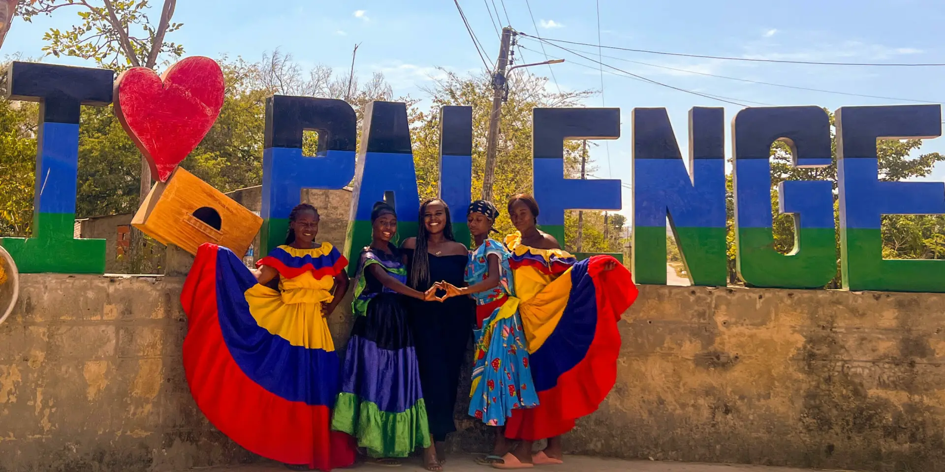 Palenque beach near Cartagena Colombia