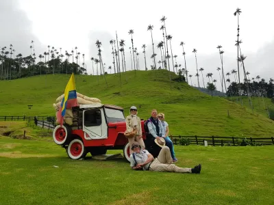 Transporte típico de café