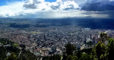 Vista de Bogotá desde Monserrate
