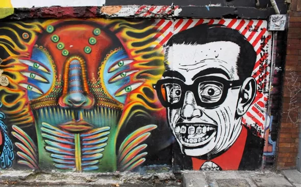 Bogota graffiti tour