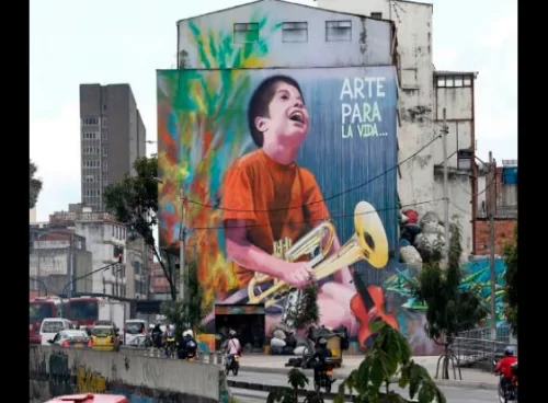 Tour de graffiti en Bogotá