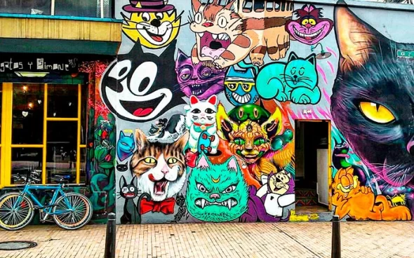 Tour de graffiti en Bogotá