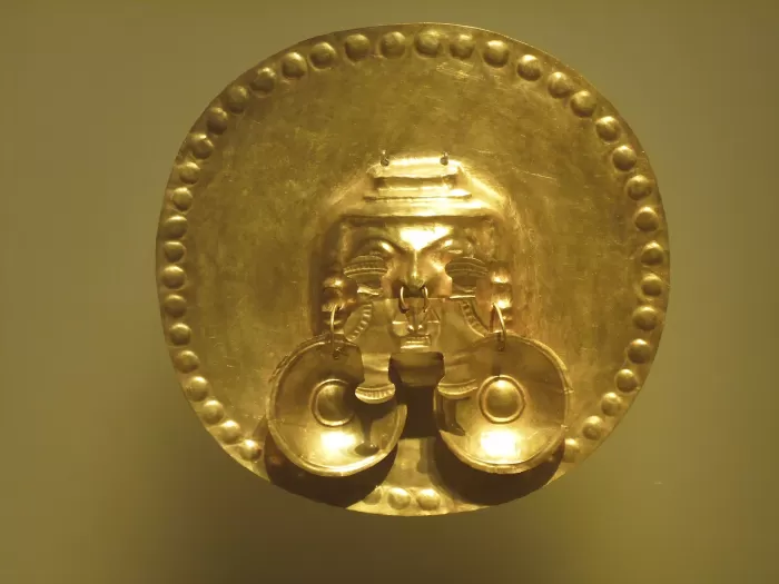 Pieza en museo del oro