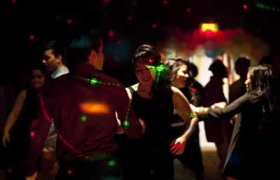 Bailando salsa