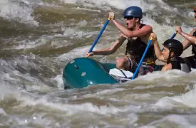 Tour de rafting en Tobia