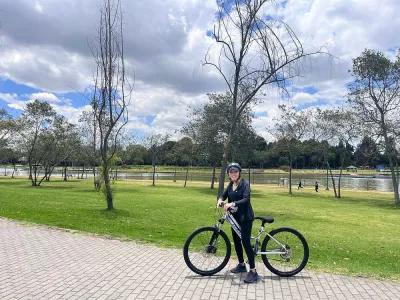 Tour en bicicleta parque de Bogotá